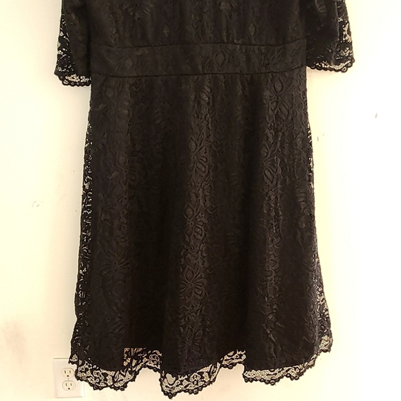 Kiyonna Mademoiselle Lace Cocktail Dress - Picture 12 of 16